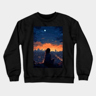 City Lights Serenade Crewneck Sweatshirt